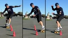 Skateboarder Competes at Age 60