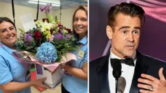 Actor Sends Flowers to Local School
