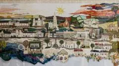 Bayeux Tapestry Reimagined in Fabric Art