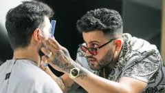 Barbering Course Led to Career for Blind Man